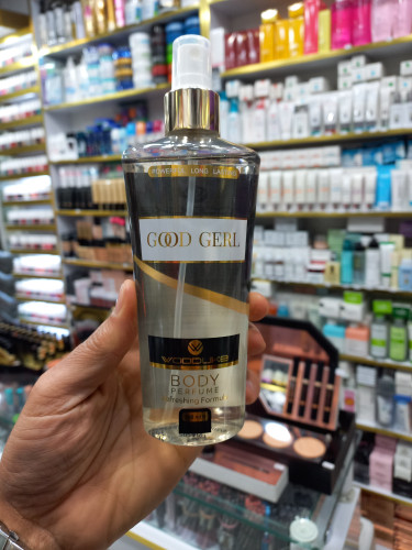 بادی اسپلش وودلایک رایحه گودگرل مشکی زنانه حجم ۲۵۰ میلی لیتر