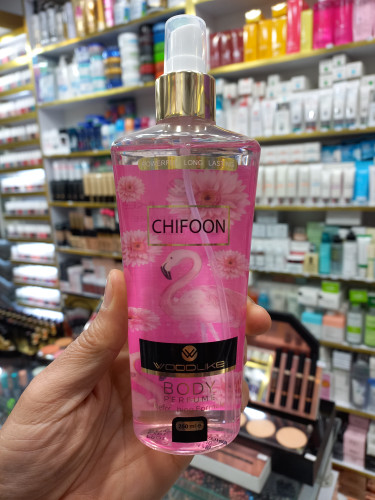 بادی اسپلش وودلایک رایحه چیفون زنانه حجم ۲۵۰ میلی لیتر