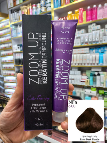 رنگ مو زوم آپ NF5 بلوند تیره اکسترا حجم ۱۰۰ میلی لیتر