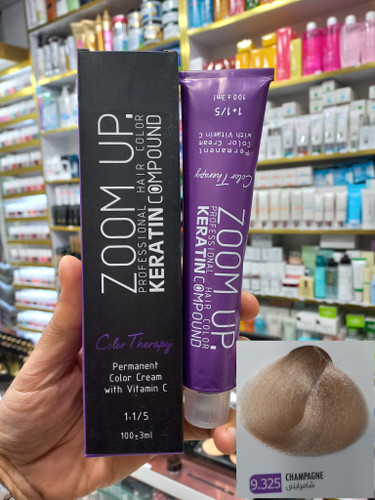 رنگ مو زوم آپ 9.325 شامپاینی حجم ۱۰۰ میلی لیتر