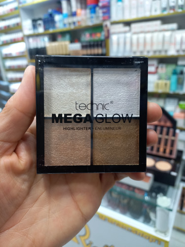 پالت هایلایتر تکنیک MEGA GLOW حجم 10 گرمی