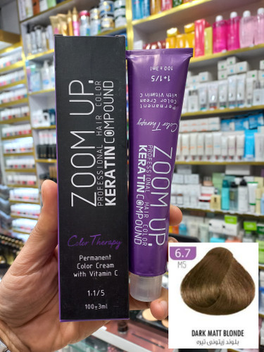 رنگ مو زوم آپ M5 بلوند زیتونی تیره حجم ۱۰۰ میلی لیتر