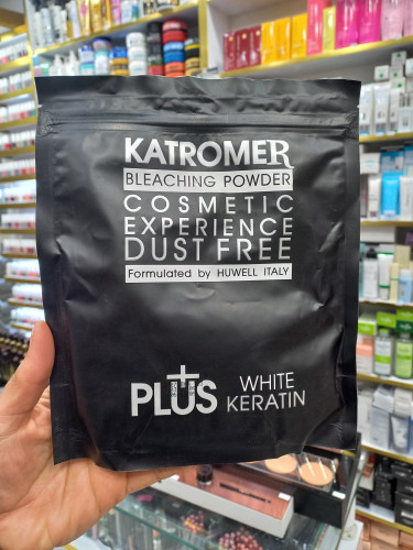 پودر دکلره کاترومر سفید DUST FREE حجم 400 گرمی