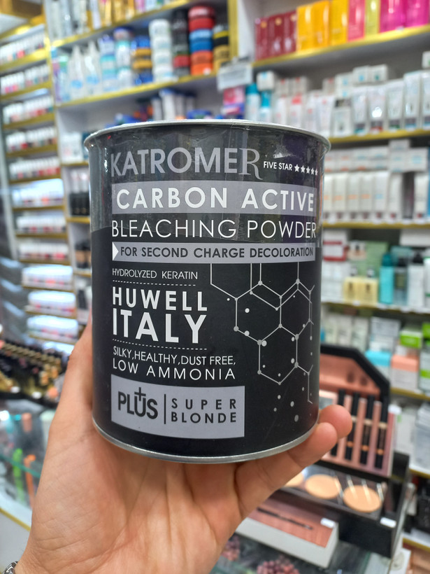 پودر دکلره کاترومر کربن اکتیو حجم ۴۰۰گرمی