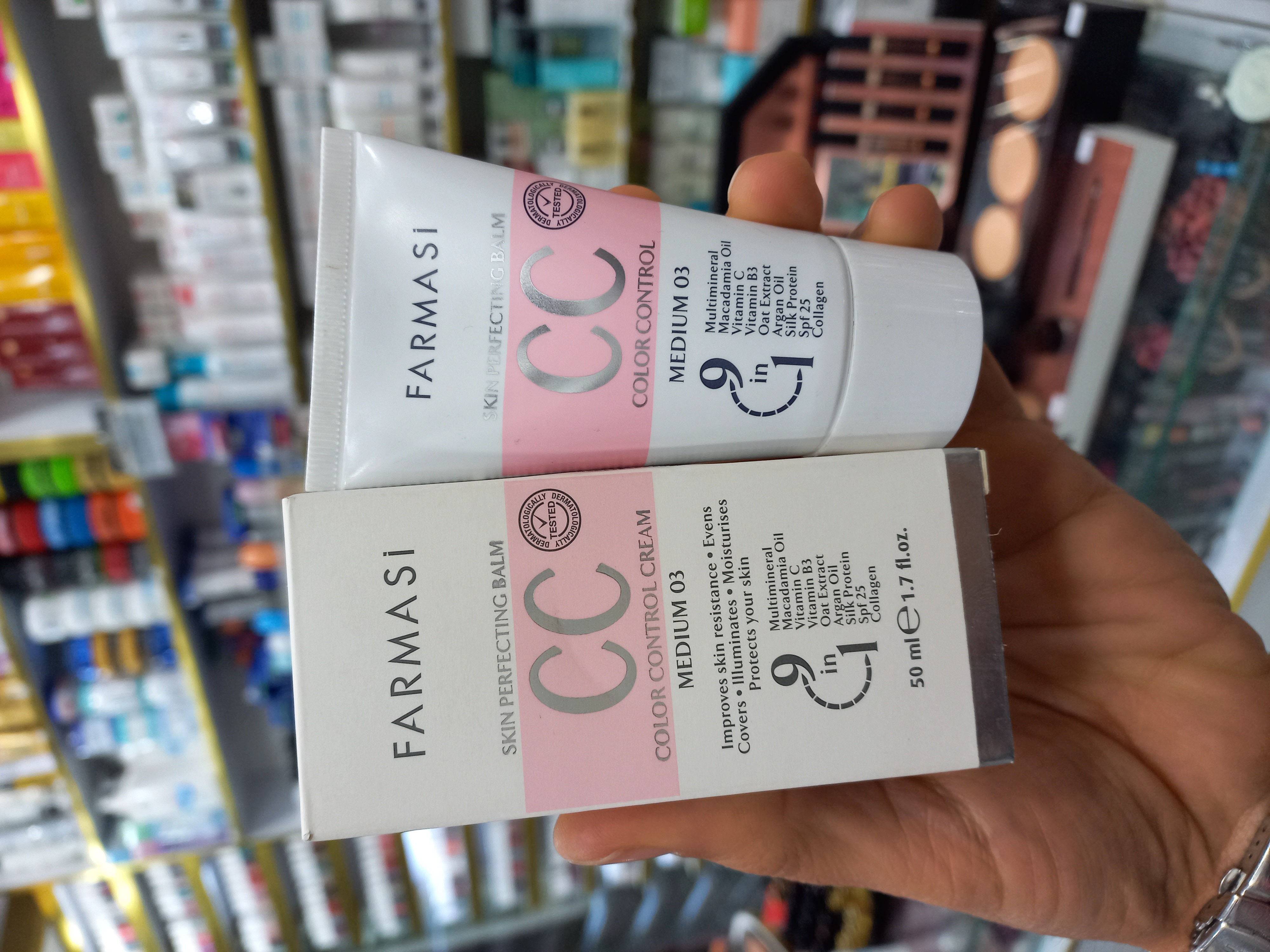سی سی کرم فارماسی 03 MEDIUM حجم 50 میلی لیتر