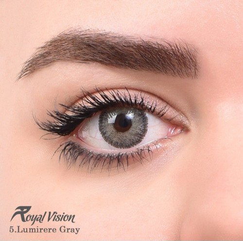 لنز چشم رنگی رویال ویژن 5-Lumirere Gray