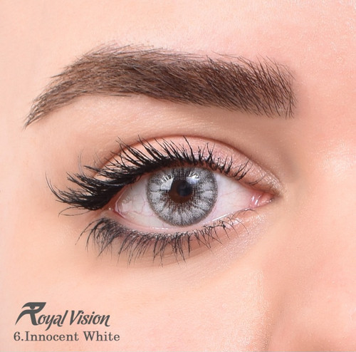 لنز چشم رنگی رویال ویژن 6-Innocent White