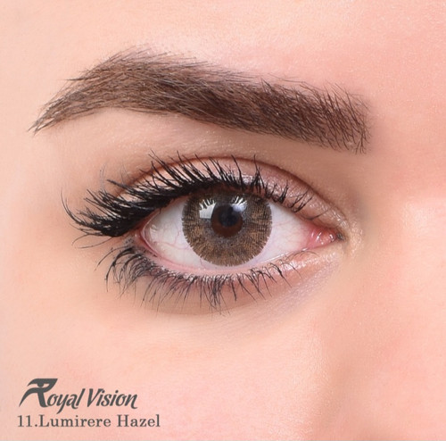 لنز چشم رنگی رویال ویژن 11-Lumirere Hazel