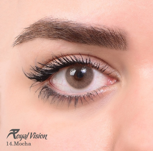 لنز چشم رنگی رویال ویژن 14-Mocha