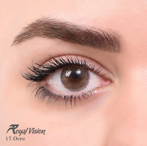 لنز چشم رنگی رویال ویژن 17-Ocre