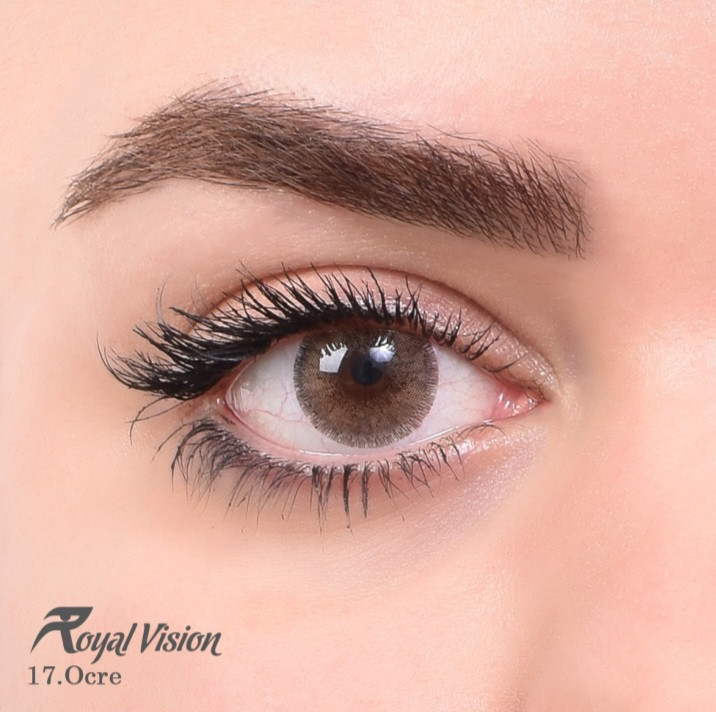 لنز چشم رنگی رویال ویژن 17-Ocre