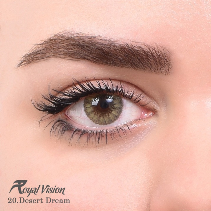لنز چشم رنگی رویال ویژن 20-Desert Dream