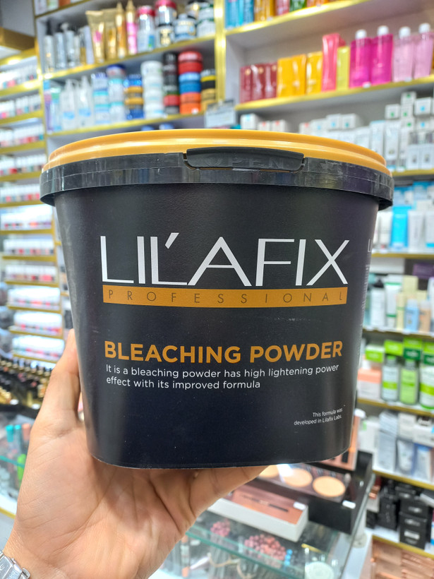 پودر دکلره لیلافیکس رنگ سفید (lilafix bleach powder) وزن 2 کیلویی