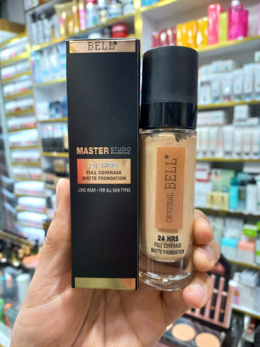 کرم پودر 24 ساعته فول کاور اورجینال بل 115 NATURAL WARMمدل Master Studio حجم ۳۰ میلیلیتر