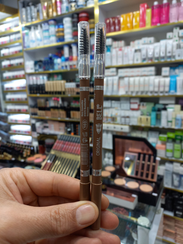 مداد ابرو پودری بل 103 BELL POWDERY UNIQUE EYEBROW PENCIL