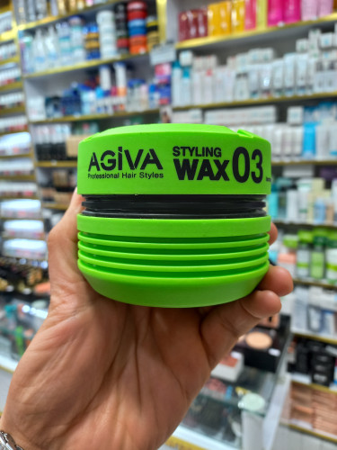 واکس موی آگیوا 03 سبز مدل Matte Look حجم 175 میلیلیتر