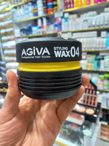 واکس موی مشکی آگیوا 04 مدل Extrong & Cok sert حجم 175 میلیلیتر