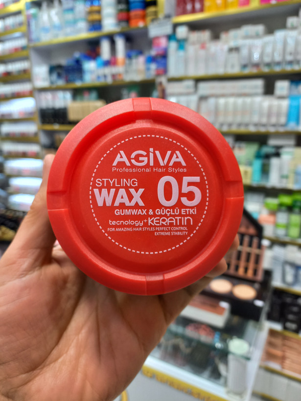 واکس موی قرمز آگیوا 05 مدل Gumwax & Guclu Etki حجم 175 میلیلیتر