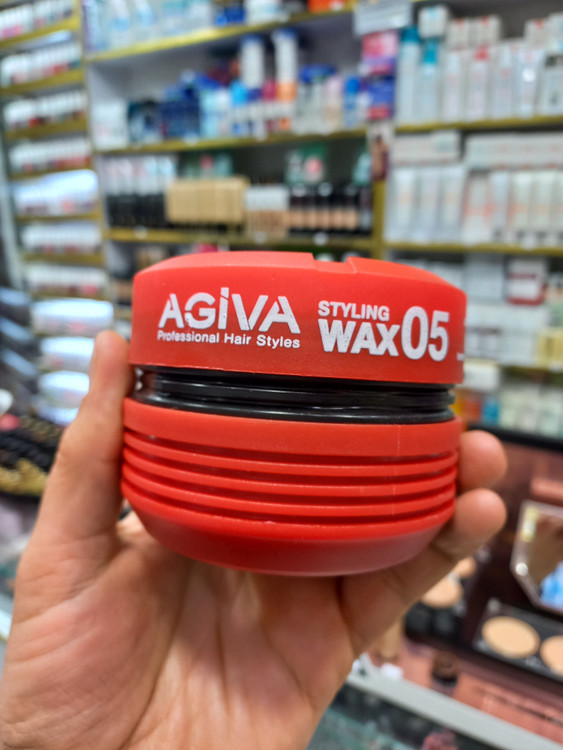 واکس موی قرمز آگیوا 05 مدل Gumwax & Guclu Etki حجم 175 میلیلیتر