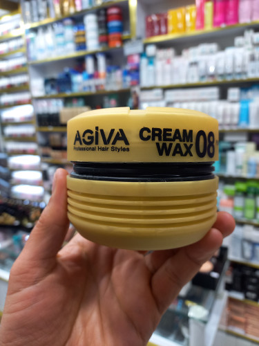 واکس موی طلایی آگیوا شماره 8 مدل Cream WAX حجم 175 میلیلیتر