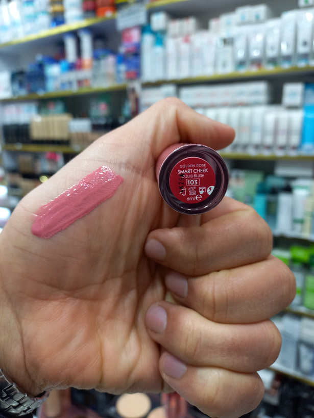 رژگونه مایع گلدن رز مدل Smart Cheek شماره 103 حجم 6 میلی لیتر
