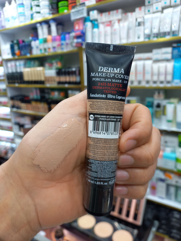 کرمپودر گابرینی درما شماره رنگ 102 حجم 40 میلی لیتر