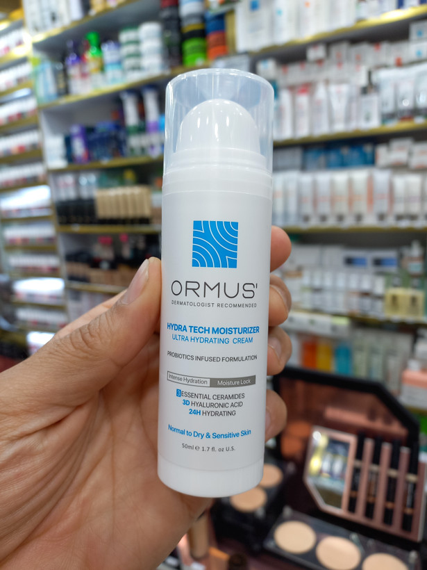 کرم آبرسان و مرطوب کننده اورموس مدل Hydra Tech Moisturizer حجم ۵۰ میلیلیتر | مناسب پوست نرمال، خشک و حساس