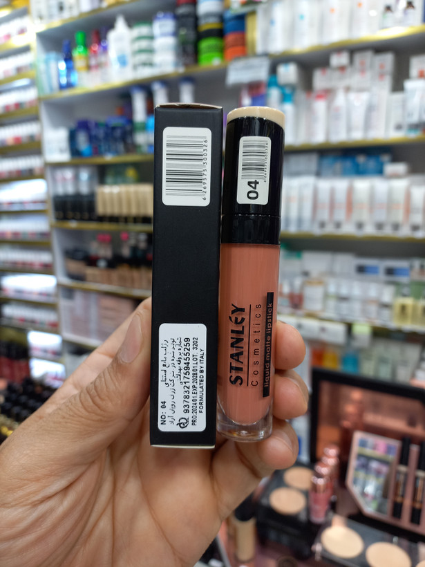 رژلب مایع استنلی شماره 04 حجم 6 میلیلیتر | مات مخملی، رنگدانه فوقالعاده، ماندگاری بالا و پوشش یکدست لب