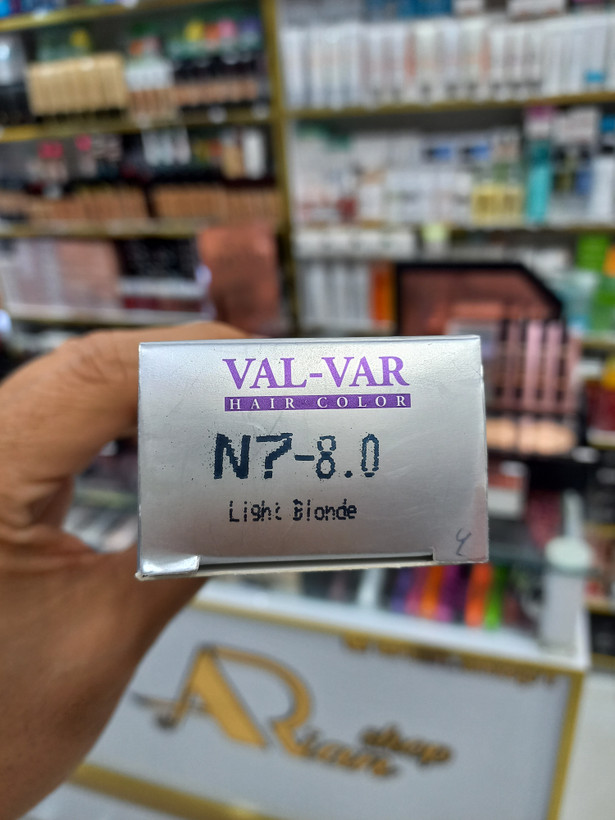 رنگ مو وال وار N7 بلوند روشن ۱۲۰ میلیلیتر | لوآمونیاک، فاقد سولفات و پارابن، حاوی کراتین، آلوئهورا و روغنهای گیاهی | پوشش کامل موهای سفید