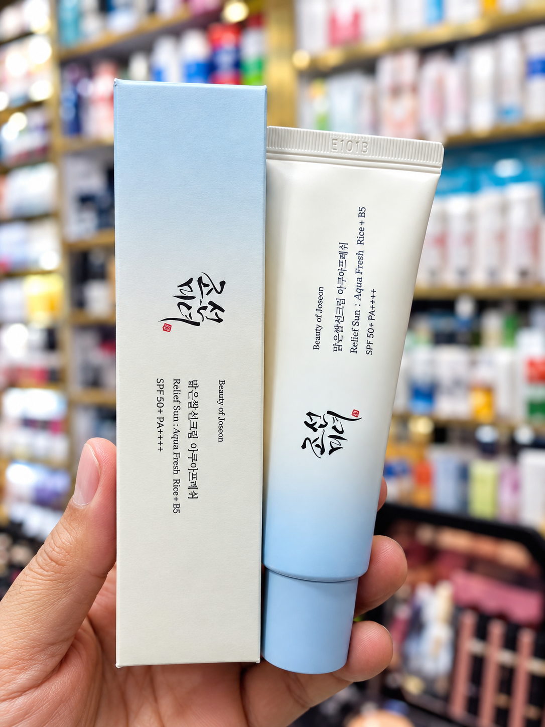 ضد آفتاب بیوتی آف جوسان مدل Relief Sun Aqua Fresh حجم ۵۰ میلی‌لیتر | SPF50+