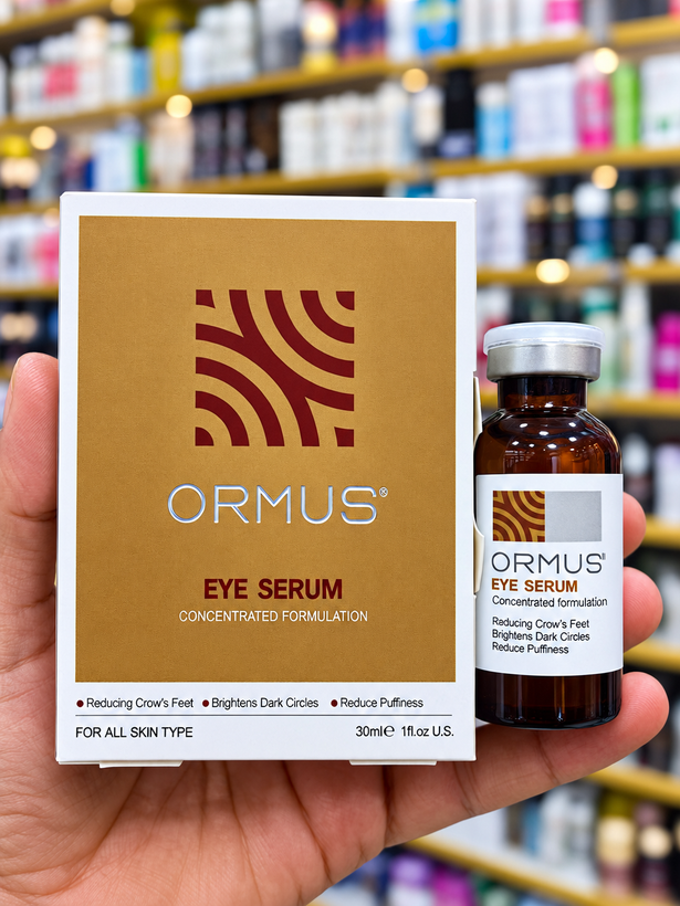 سرم دور چشم اورموس ORmus حجم ۳۰ میلیلیتر | ضد چروک، روشنکننده و ضد پف چشم