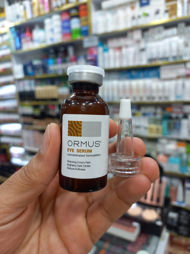 سرم دور چشم اورموس ORmus حجم ۳۰ میلیلیتر | ضد چروک، روشنکننده و ضد پف چشم