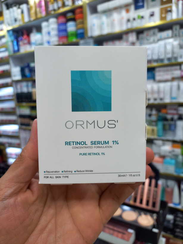 سرم رتینول ۱٪ اورموس ORmus حجم ۳۰ میلیلیتر | ضد چروک، جوانساز و بازسازیکننده پوست